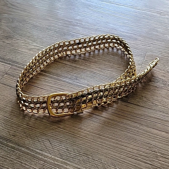 Accessories Gold Chain Link Belt Poshmark
